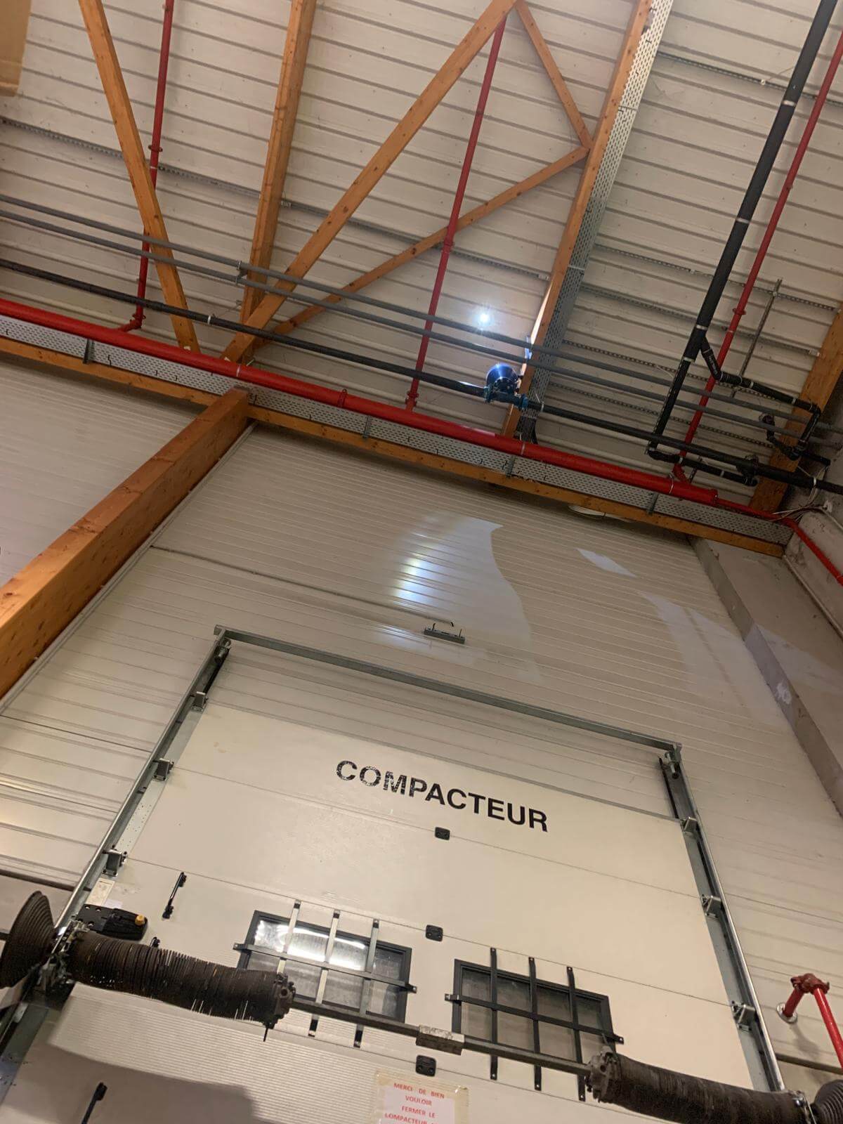 Plafond industriel